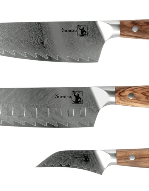Art Knivsæt Med 3 Køkkenkniv Madelskeren Fra Sumisudk