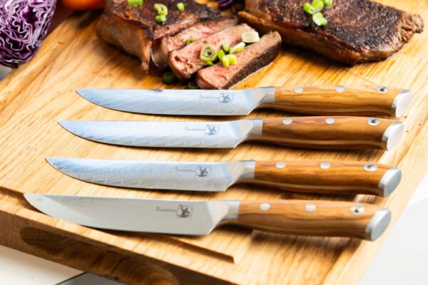 Art Knivsæt Med 4 Steakknive Steak Perfektionisten Fra Sumisudk