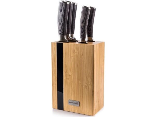 Knivsæt Med Fod 21 Ourmet Rustic 5 Dele 6002237 Fra G