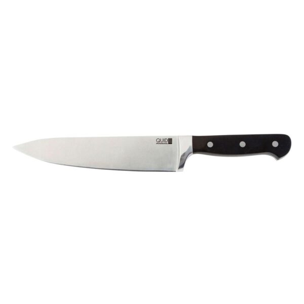 Kokkekniv Inox Chef Black Sort Metal 20 Cm Pack 6x Fra Quid Professional