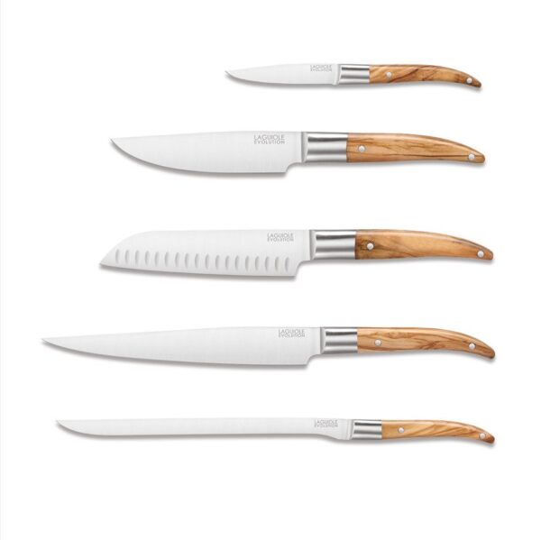 Laguiole Heritage Knivsæt 5 Dele Fra Laguiole